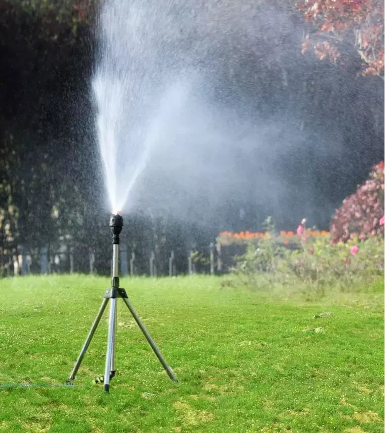 Stainless Steel Rotary Irrigation Tripod Telescopic Support Sprinkler-unitmotor™