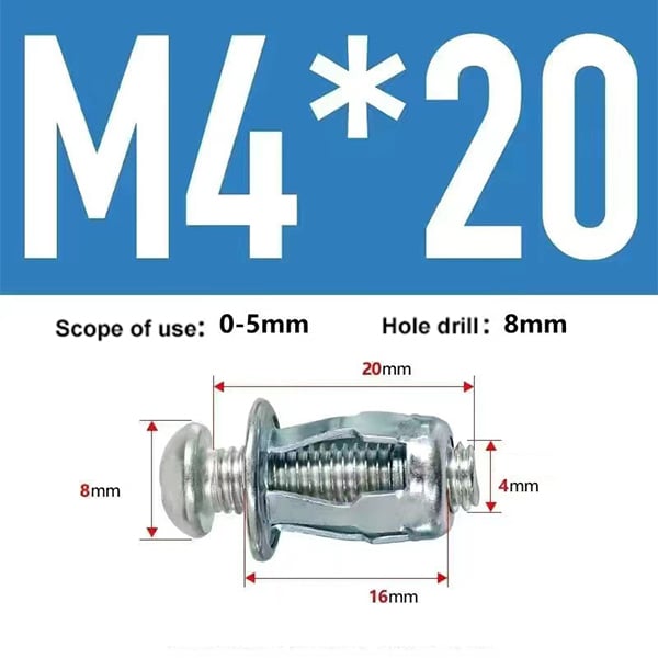 (🔥HOT SALE NOW - 50% OFF)-Expansion Screw Petal Nut(BUY MORE SAVE MORE)-unitmotor™