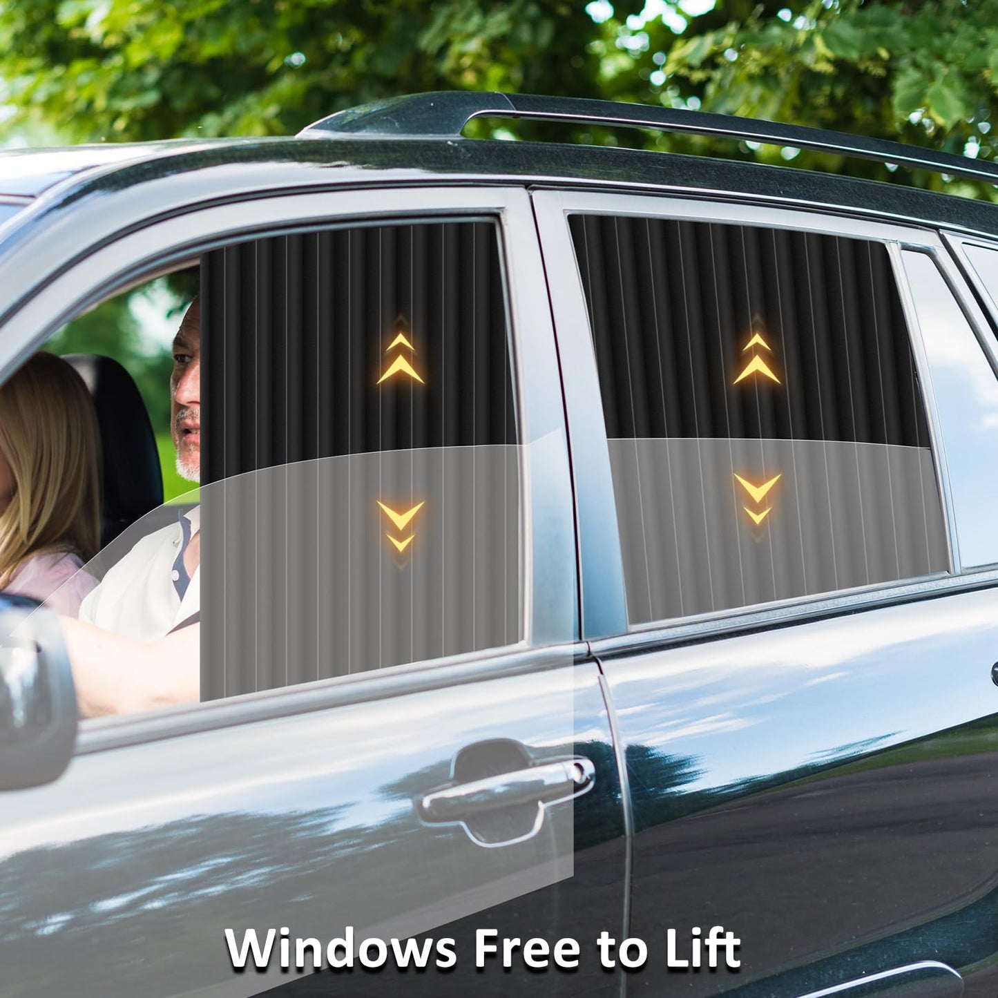 🔥Universal Fit Magnetic Car Side Window Privacy Sunshade-unitmotor™