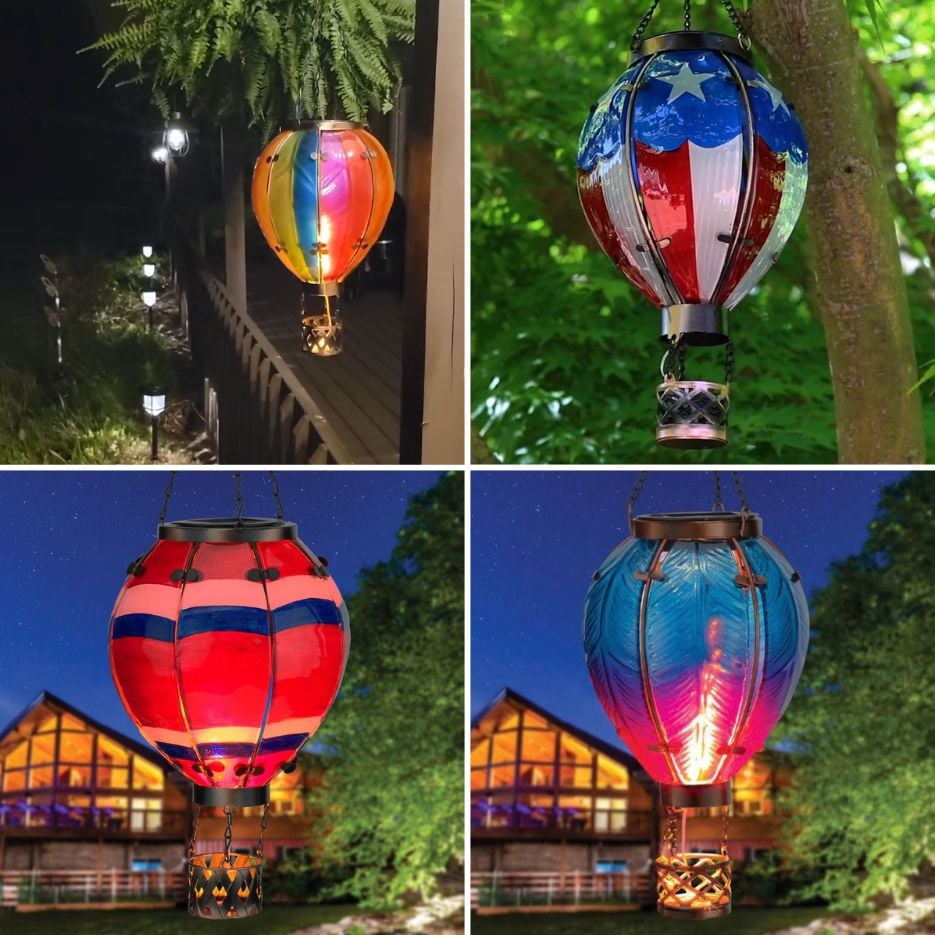 Hot Air Balloon Solar Lantern-unitmotor™