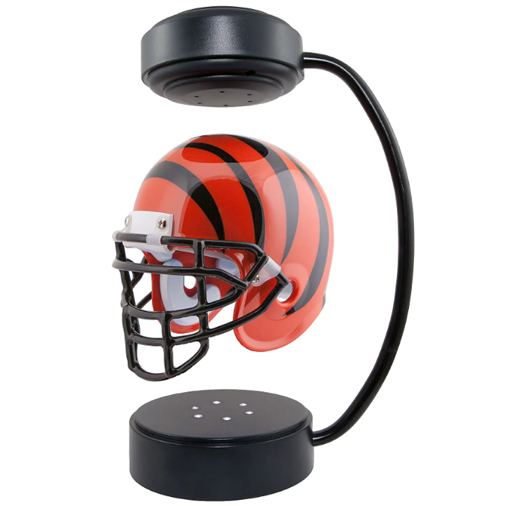 NFL Rotating Levitating Hover Helmet With LED Lighting & Hover Football With Bluetooth Speaker-unitmotor™