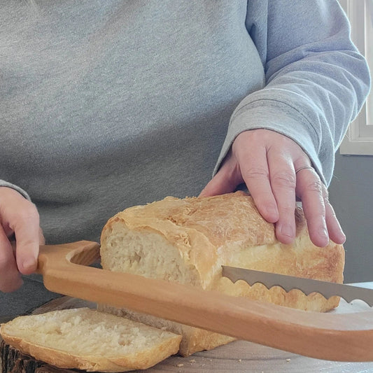 Wooden Baguette Cutting Saw