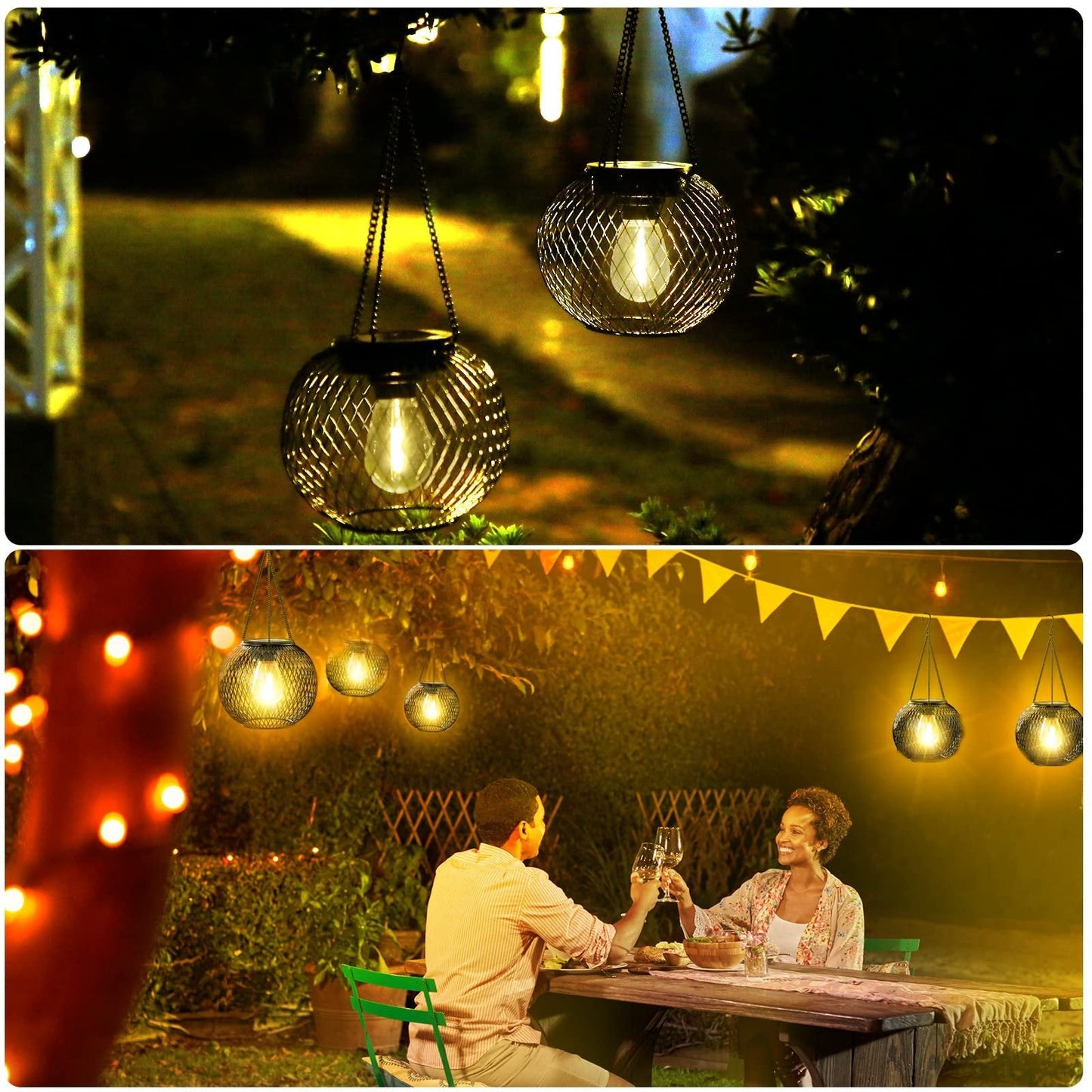 Solar Outdoor Lights Upgraded Hanging Lantern-unitmotor™