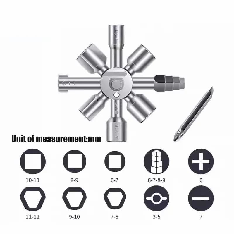 [49% OFF]10 in 1 Cross Switch Key Wrench-unitmotor™