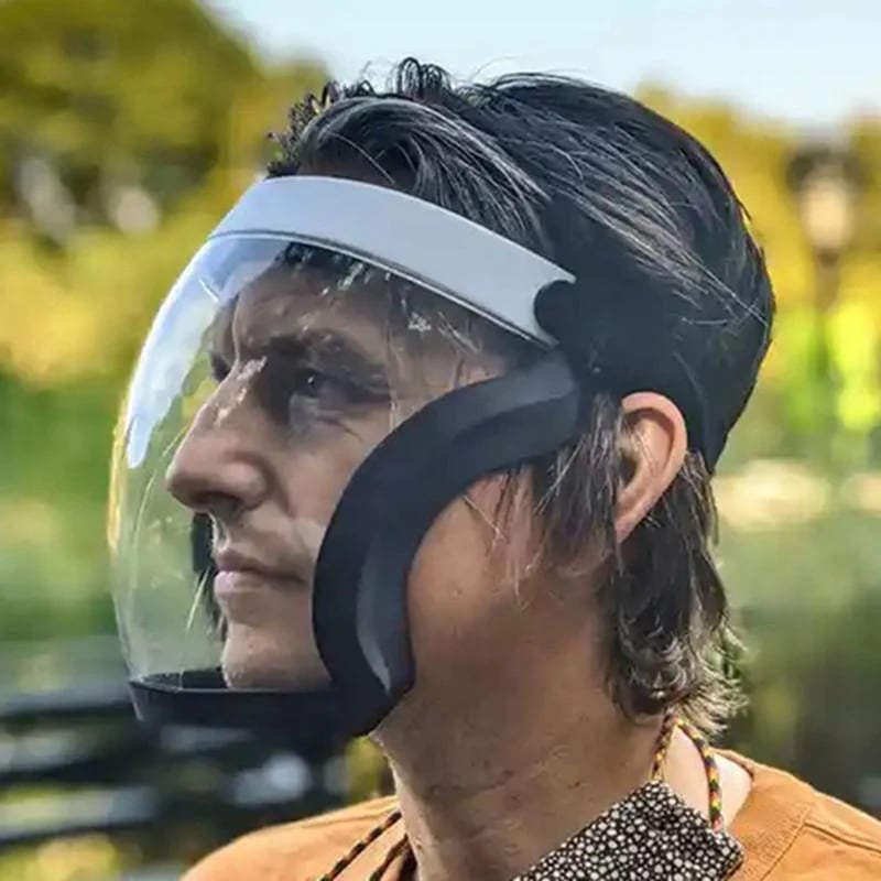 Full Face Protection Large Transparent Face Shield-unitmotor™