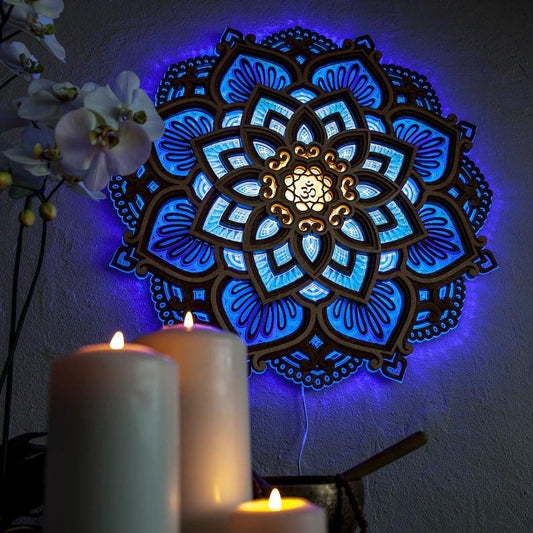 unitmotor™-Mandala Yoga Room Night Light LED[BUY 2 FREE SHIPPING]