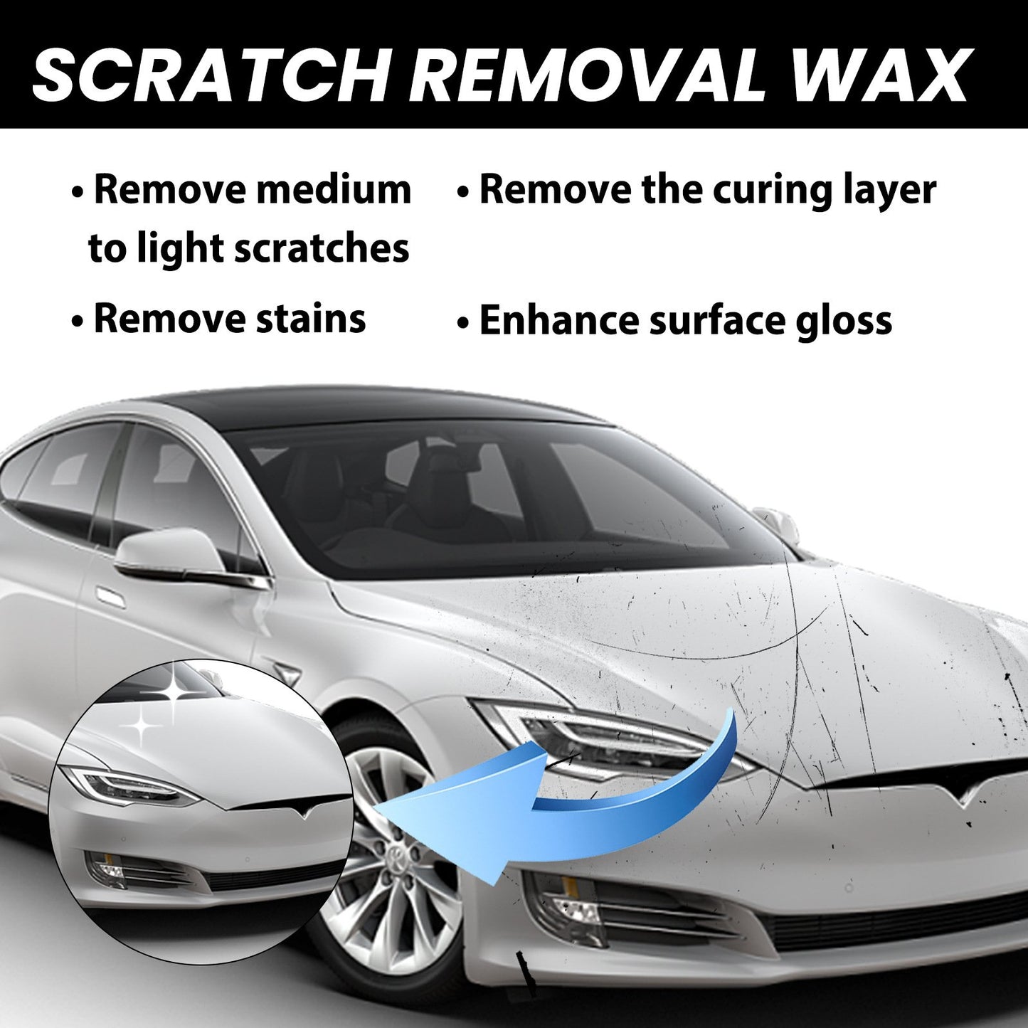 🔥49%🔥Car scratch repair wax🧨A must-have brand new car in the New Year-unitmotor™