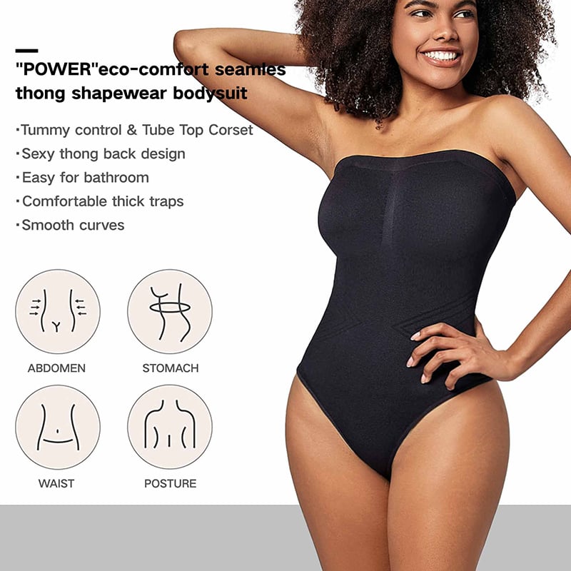 Bodysuit Shapewear with Removable Strap-unitmotor™