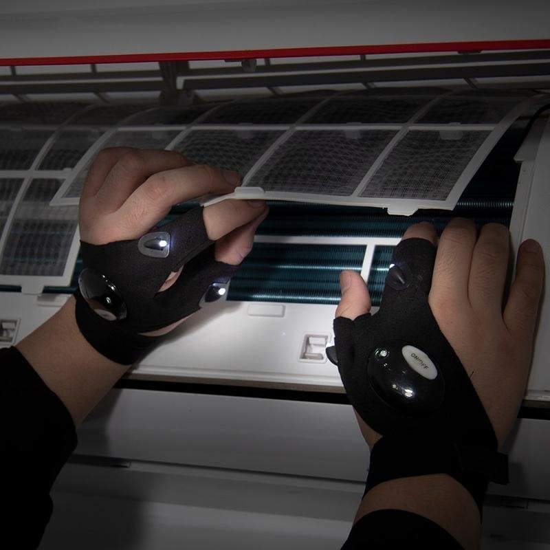 LED Gloves with Waterproof Lights-unitmotor™