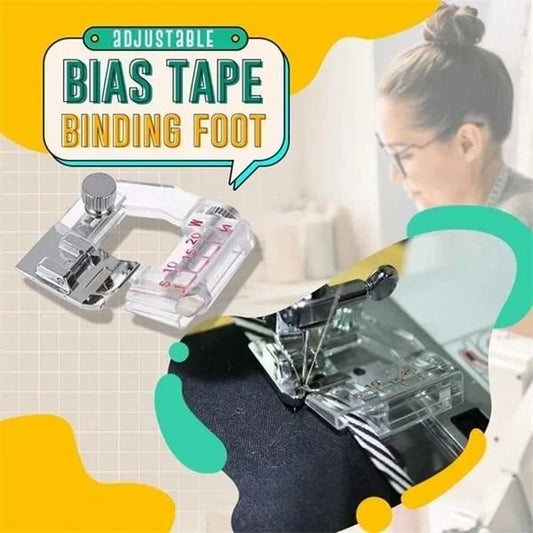 Adjustable Bias Tape Binding Foot-unitmotor™