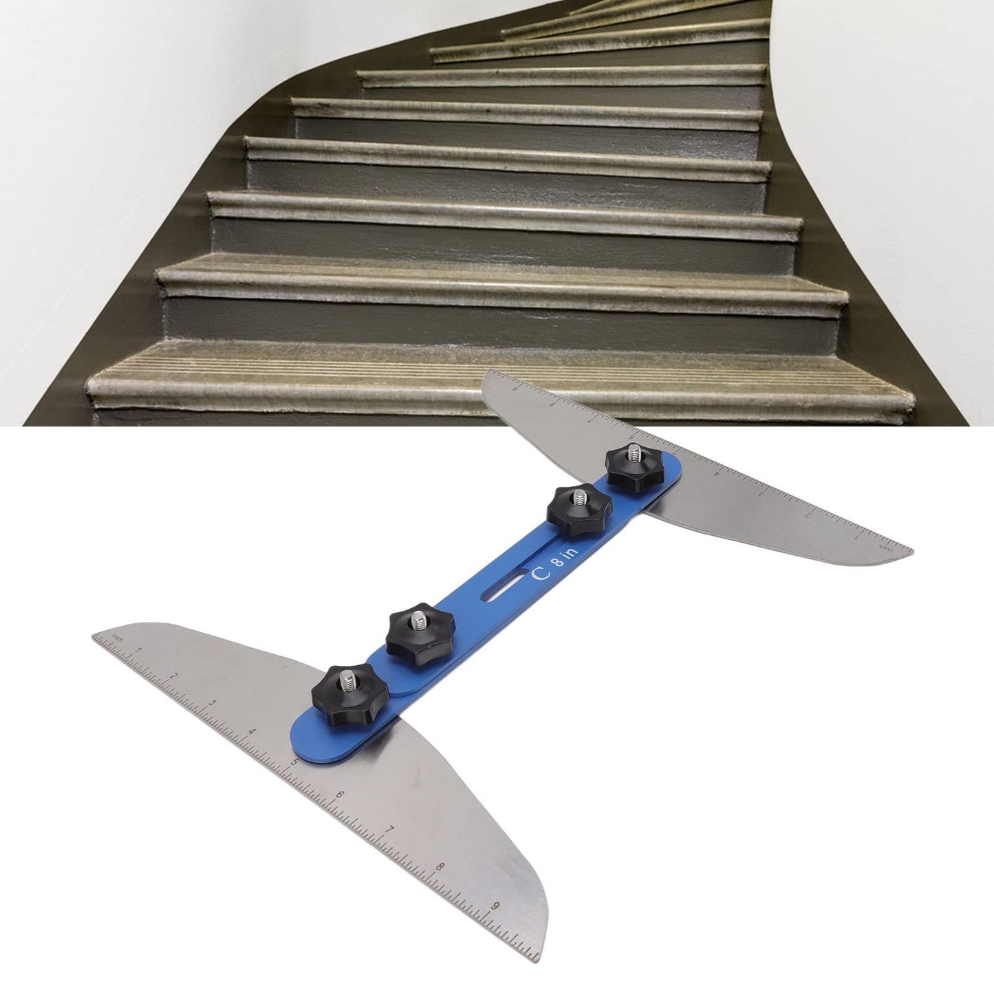 🔥Hot Sale 48% OFF🔥Corrosion Resistant Stair Template Tool-unitmotor™