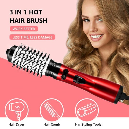 ✨Hot Sale✨3-in-1 Hot Air Styler and Rotating Hair Dryer for Dry hair, curl hair, straighten hair