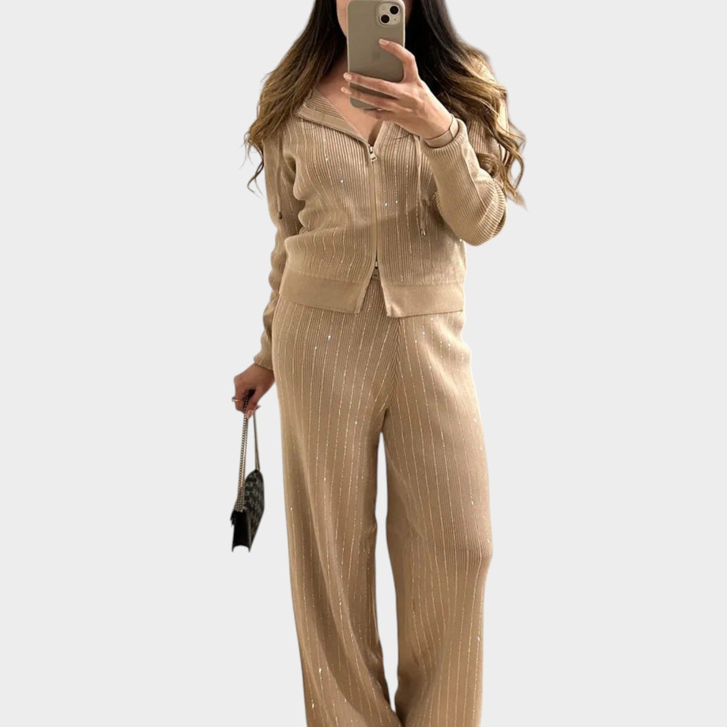 Elegant Shimmer Lounge Set