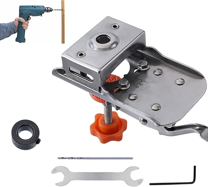 Woodworking 35mm Hinge Boring Jig Hole Opener Kit