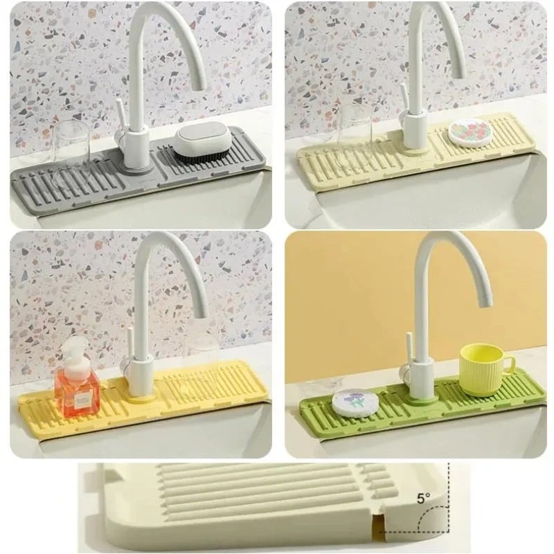 unitmotor™-🎅 Faucet Guard & Draining Mat