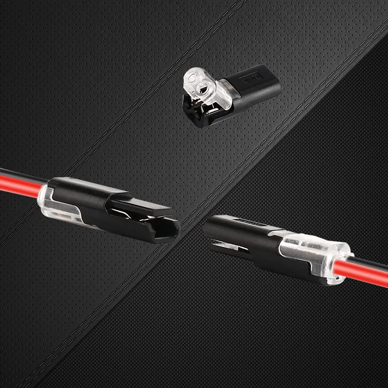 Double-wire Plug-in Connector With Locking Buckle(The more you buy, the more discounts you get)-unitmotor™