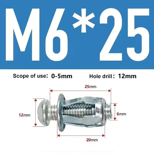 (🔥HOT SALE NOW - 50% OFF)-Expansion Screw Petal Nut(BUY MORE SAVE MORE)-unitmotor™