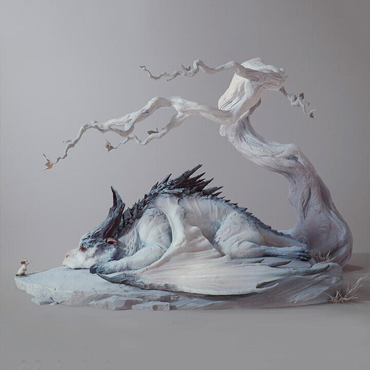 Dragon And Mouse - Art Sculpture-unitmotor™