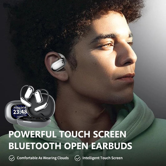 Hot Sale 49% OFF -🔥True Powerful Bluetooth 5.4 Open Ear Earbuds, IPX5 Waterproof