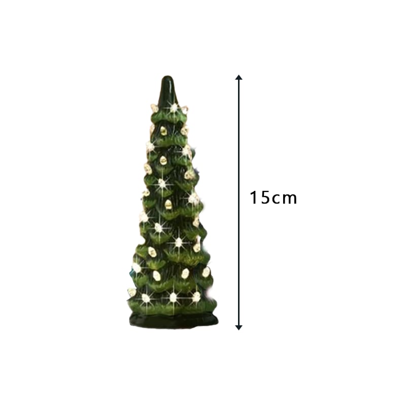 🎁🎄Retro Hand-Painted Tabletop Christmas Trees  (⏰Limited Quantities Available)
