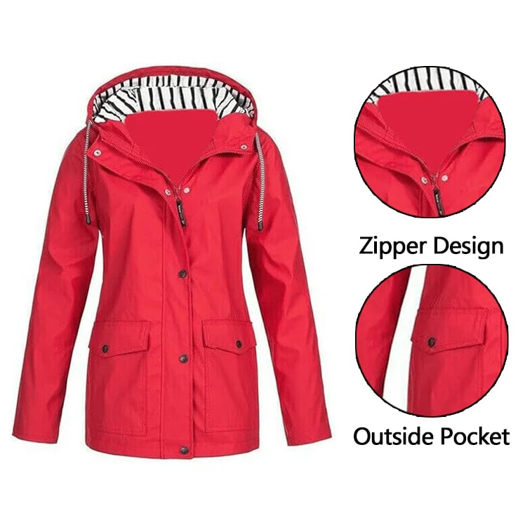 🧥Ultimate Plaid Waterproof Jacket for Women🍃