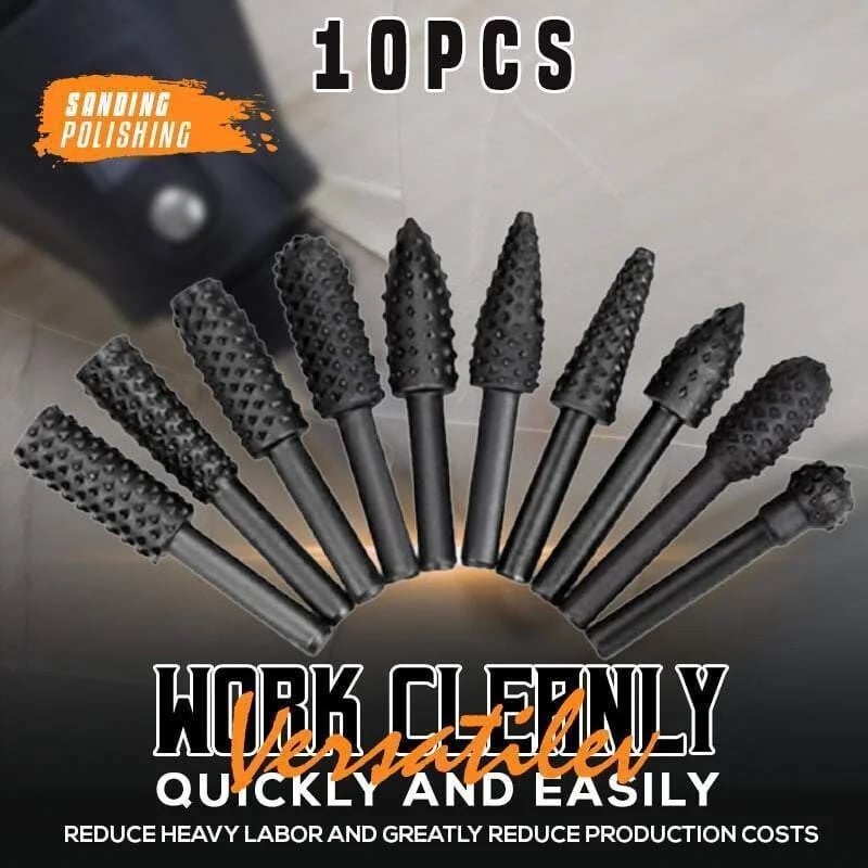 🔥Hot-Sale--Premium Tungsten Steel Carbide Rotary Burr Set 🔥-unitmotor™