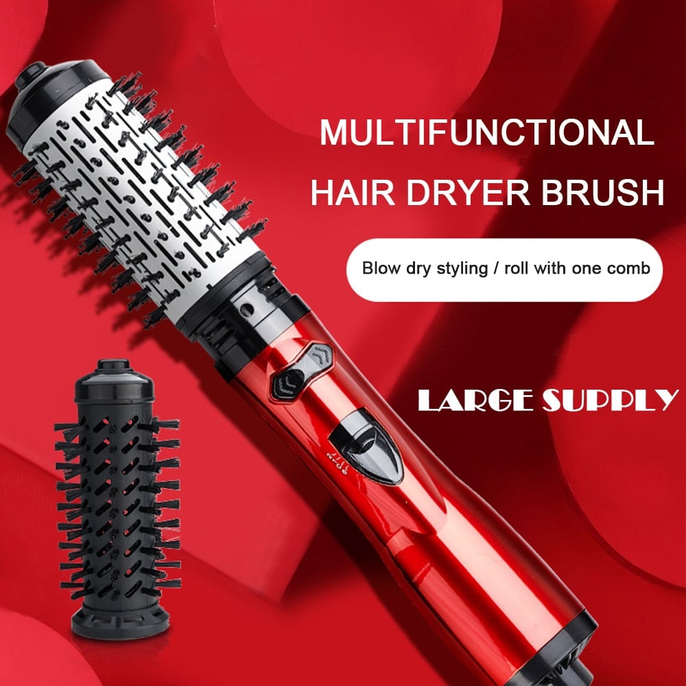 ✨Hot Sale✨3-in-1 Hot Air Styler and Rotating Hair Dryer for Dry hair, curl hair, straighten hair