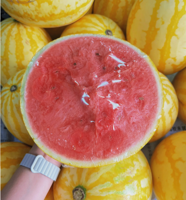 Yellow Skinned Red Flesh Watermelon Seeds-unitmotor™