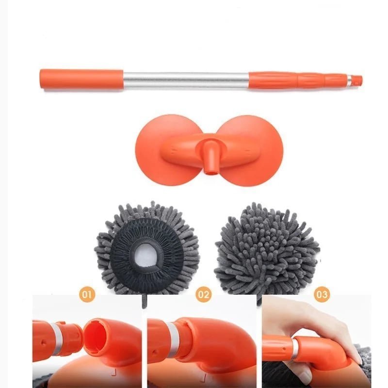 Retractable Double Layer Car Wash Brush🔥(BUY 2 FREE SHIPPING)-unitmotor™