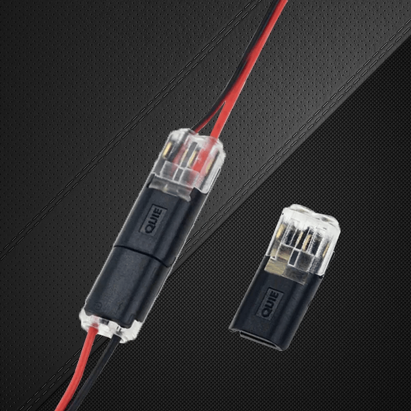 Double-wire Plug-in Connector With Locking Buckle(The more you buy, the more discounts you get)-unitmotor™