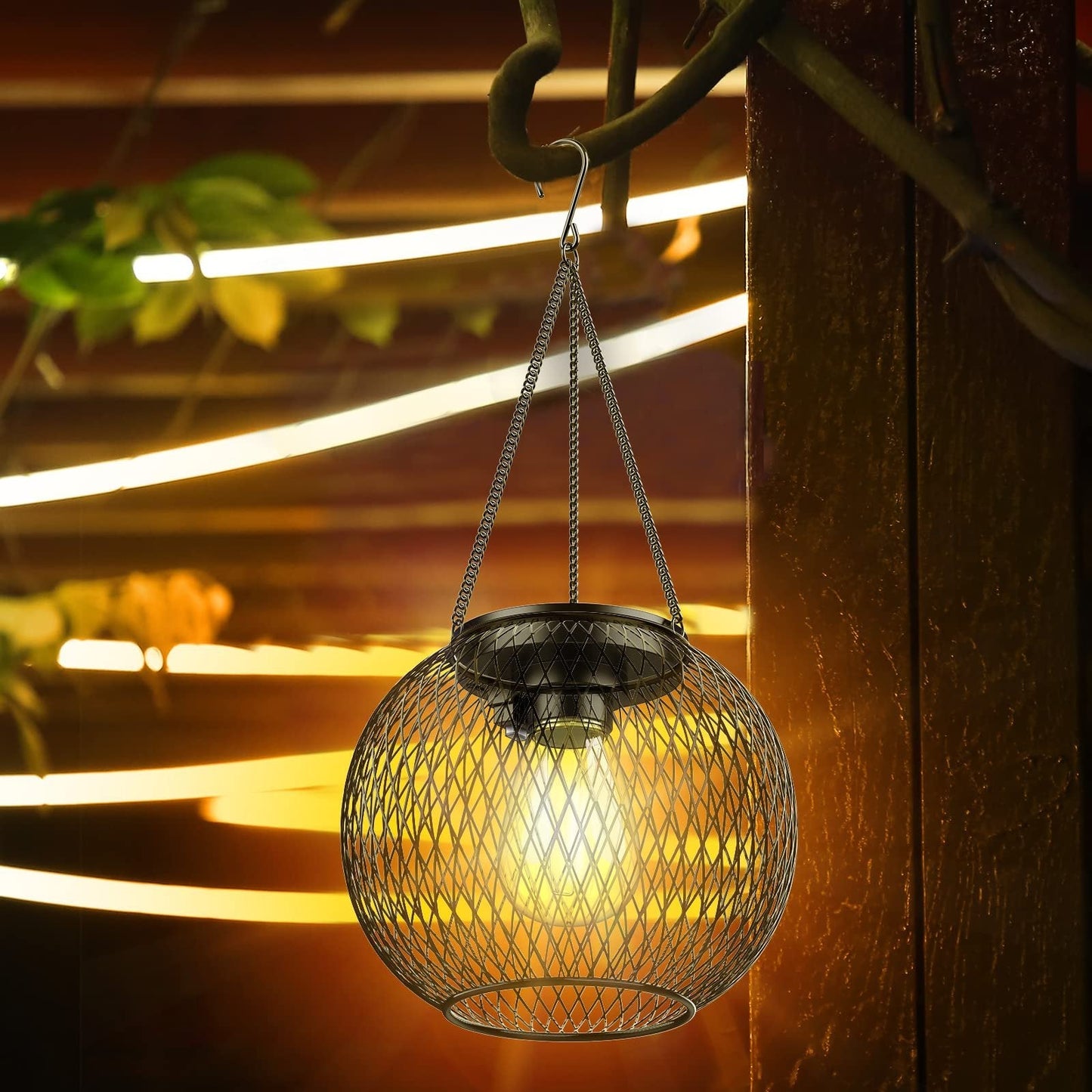 Solar Outdoor Lights Upgraded Hanging Lantern-unitmotor™