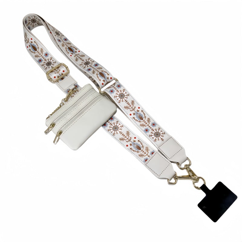 Adjustable Phone Lanyard Crossbody Strap with Wallet