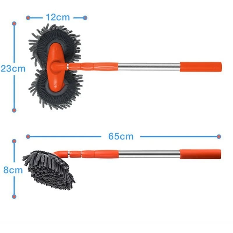 Retractable Double Layer Car Wash Brush🔥(BUY 2 FREE SHIPPING)-unitmotor™