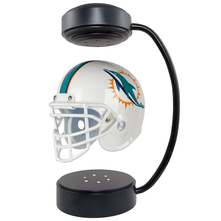 NFL Rotating Levitating Hover Helmet With LED Lighting & Hover Football With Bluetooth Speaker-unitmotor™