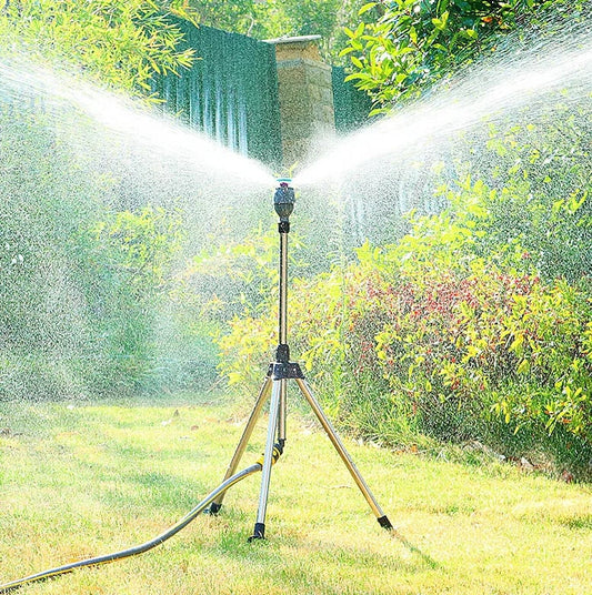 Stainless Steel Rotary Irrigation Tripod Telescopic Support Sprinkler-unitmotor™