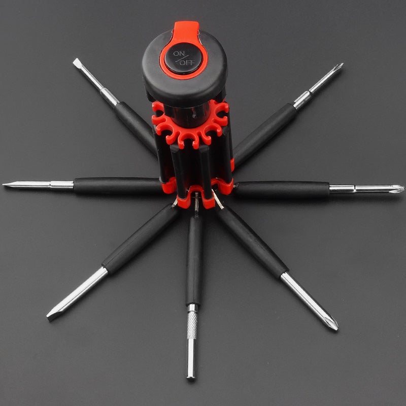 8 Screwdrivers in 1 Tool with Worklight and Flashlight-unitmotor™