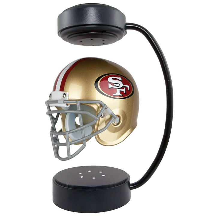 NFL Rotating Levitating Hover Helmet With LED Lighting & Hover Football With Bluetooth Speaker-unitmotor™