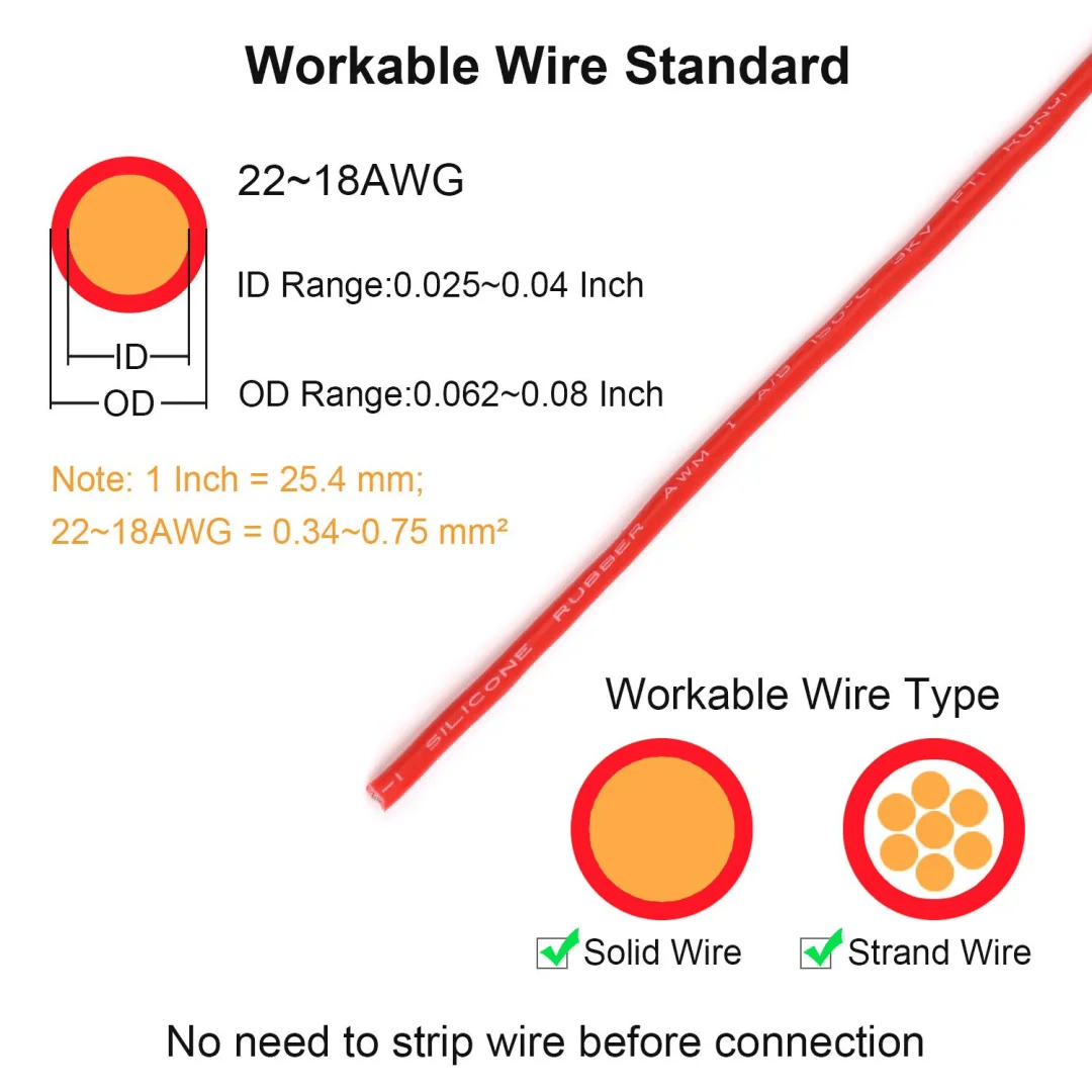 Double-wire Plug-in Connector With Locking Buckle(The more you buy, the more discounts you get)-unitmotor™