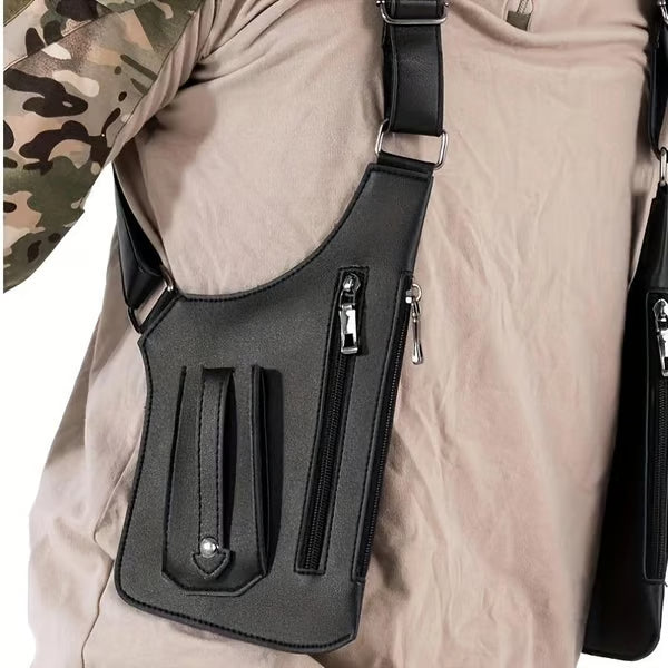 🏆Flash Sale⚡ 50K+ SOLD!🐂Premium Leather Adjustable Underarm Shoulder Bag for Men & Women