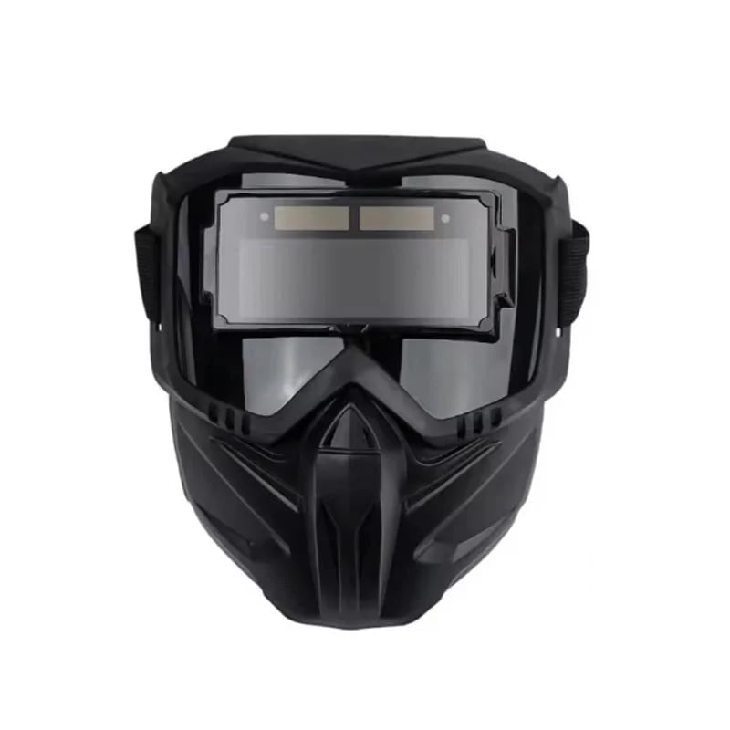 ⚡Auto-darkening welding helmet for eye safety✨