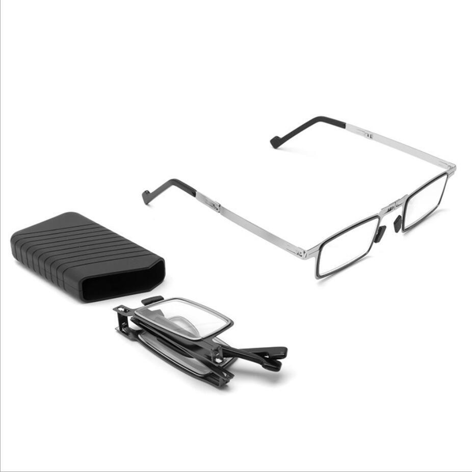 🔥Ultra Light Titanium Material Screwless Foldable Reading Glasses