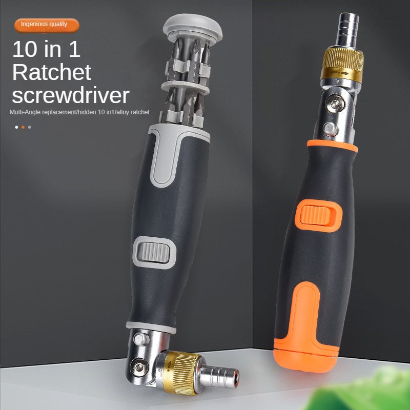 10 in 1 Multi-angle ratchet screwdriver Professional tools-unitmotor™