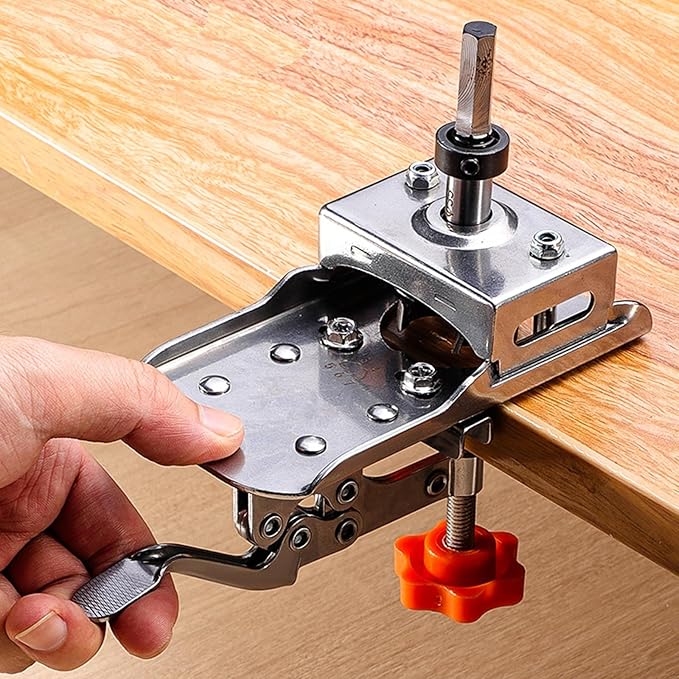 Woodworking 35mm Hinge Boring Jig Hole Opener Kit