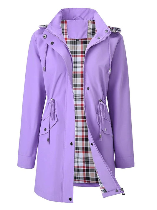🧥Ultimate Plaid Waterproof Jacket for Women🍃