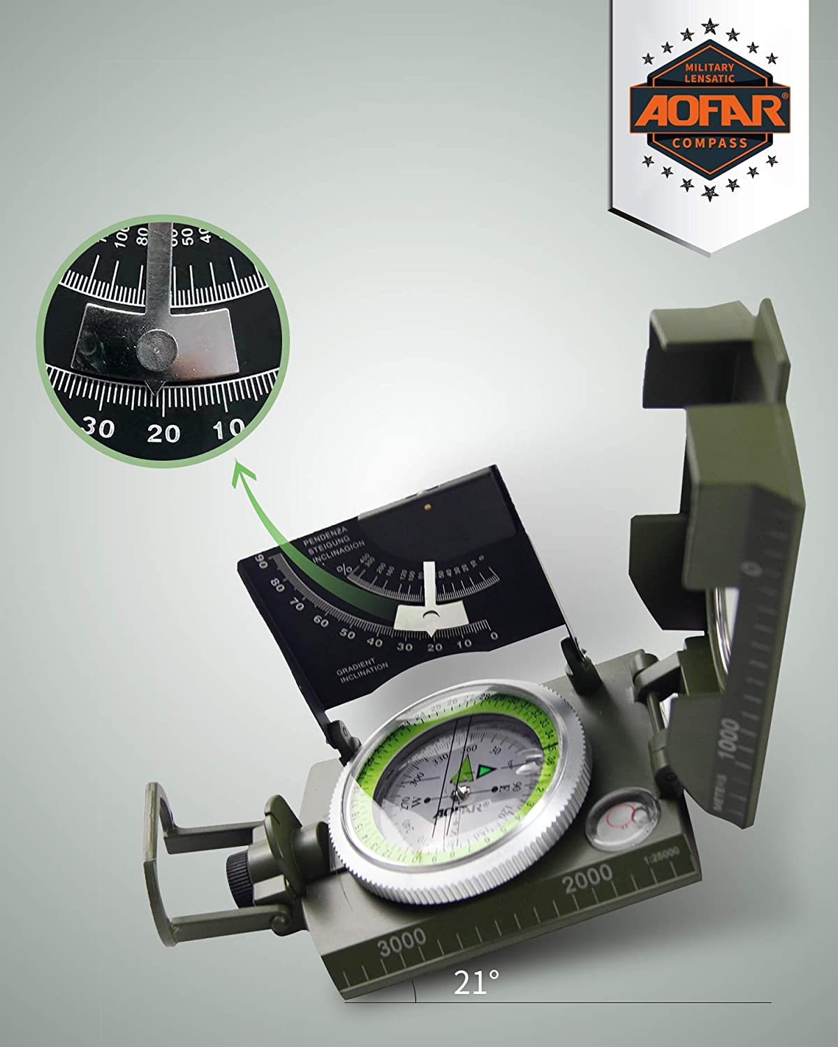 Multifunctional Military Aiming Navigation Compass Compass-unitmotor™