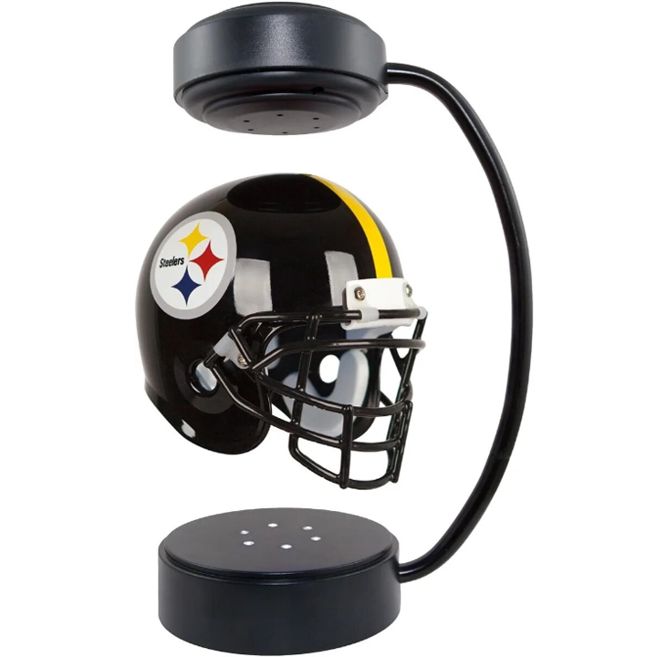 NFL Rotating Levitating Hover Helmet With LED Lighting & Hover Football With Bluetooth Speaker-unitmotor™