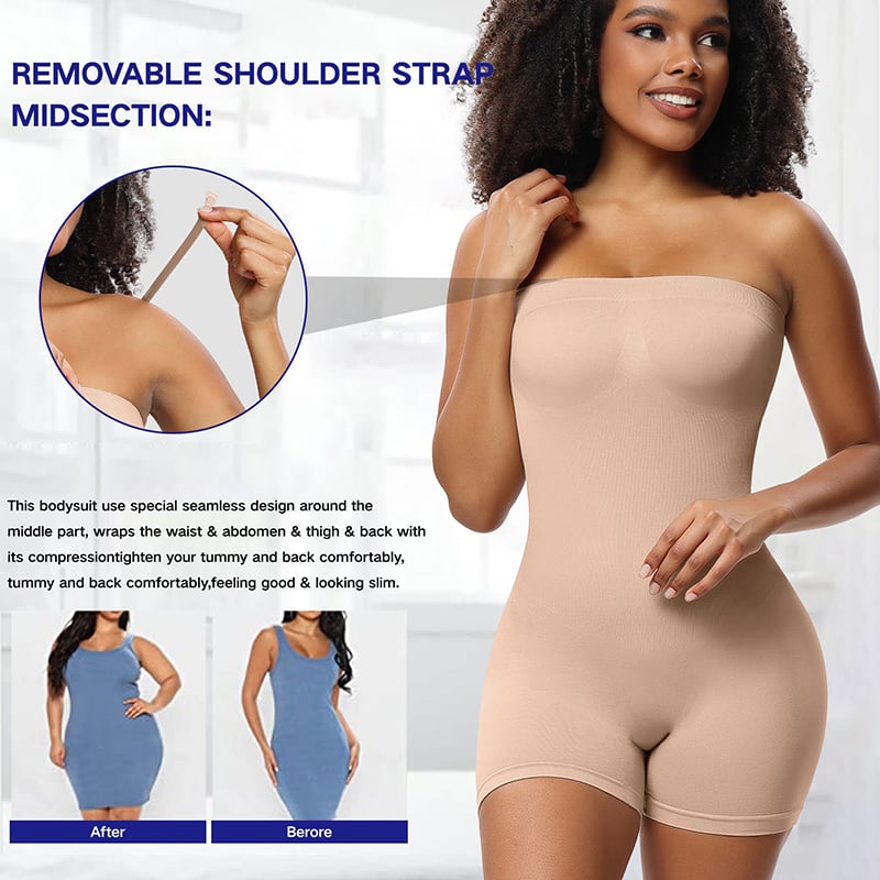 Bodysuit Shapewear with Removable Strap-unitmotor™