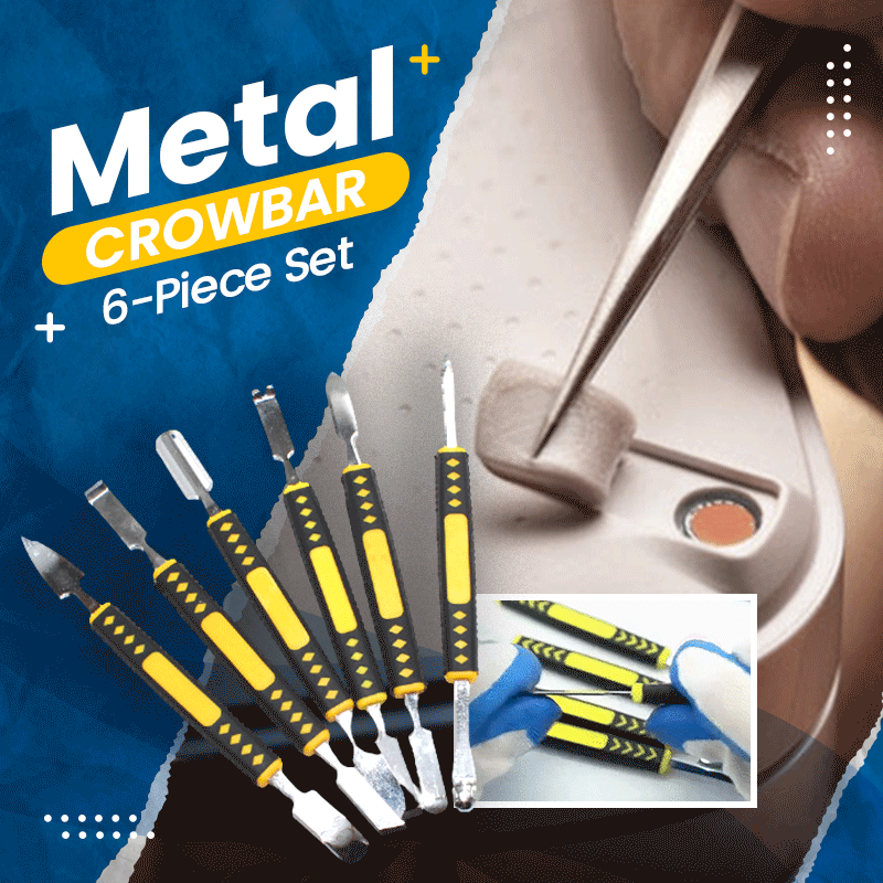 Metal Crowbar 6-Piece Set-unitmotor™