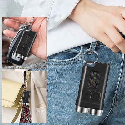 ✨Magnetic Mini Keychain Flashlight-unitmotor™