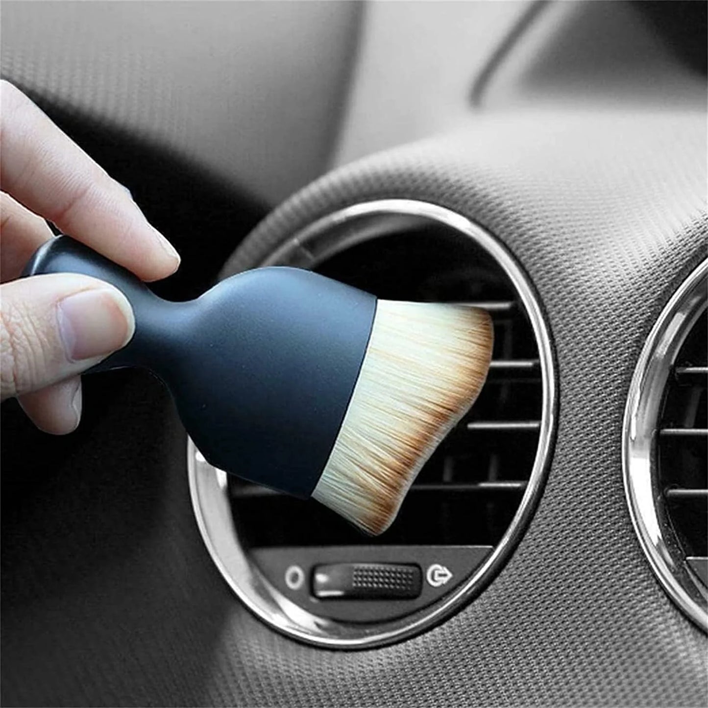 🔥Hot Selling🔥Exclusive Logo Customization🚗Car Interior Cleaning Multi-Tool Brush(2PCS)-unitmotor™